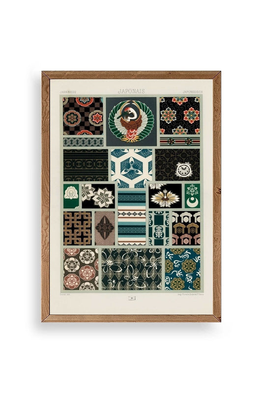 Motif Ahşap Çerçeveli Tablo 23 x 30