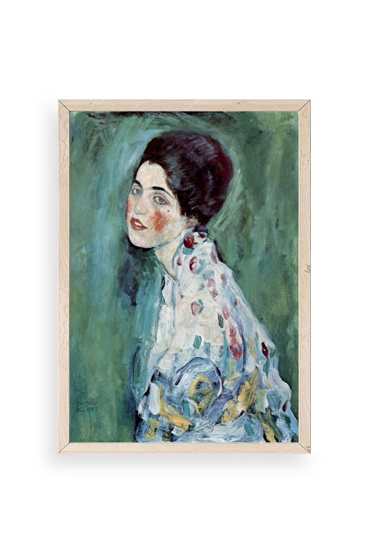 Gustav Klimt Ahşap Çerçeveli Tablo 23 x 30