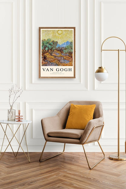 Van GOgh Ahşap Çerçeveli Tablo 50 x 70