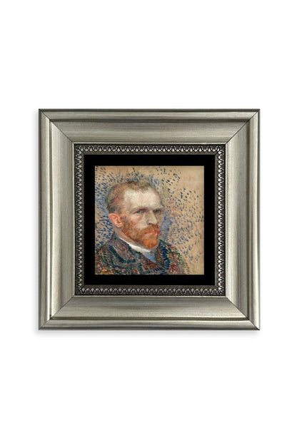 Van Gogh Çerçeveli Taş Tablo 20 cm