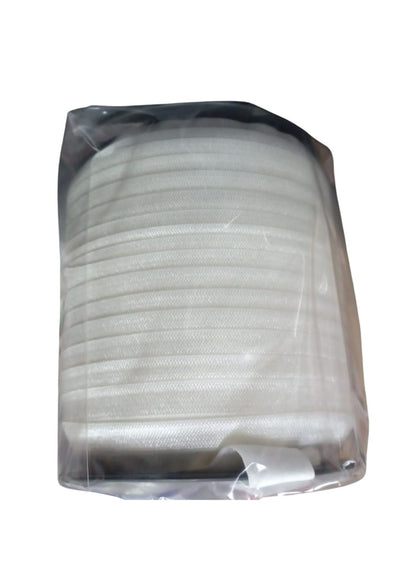 Çamaşır Lastiği Düz 1 cm  75 Metre 1 Top Ekru