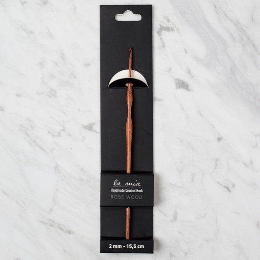 La Mia Rosewood 2 mm 15.5 cm Ahşap Yün Tığ