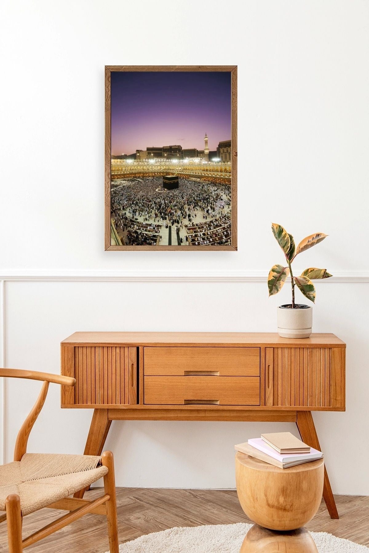 Kabe Ahşap Çerçeveli Tablo 17 x 23