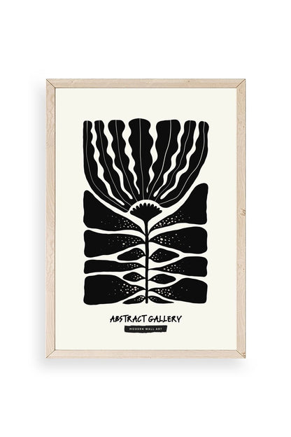 Modern Ahşap Çerçeveli Tablo 23 x 30