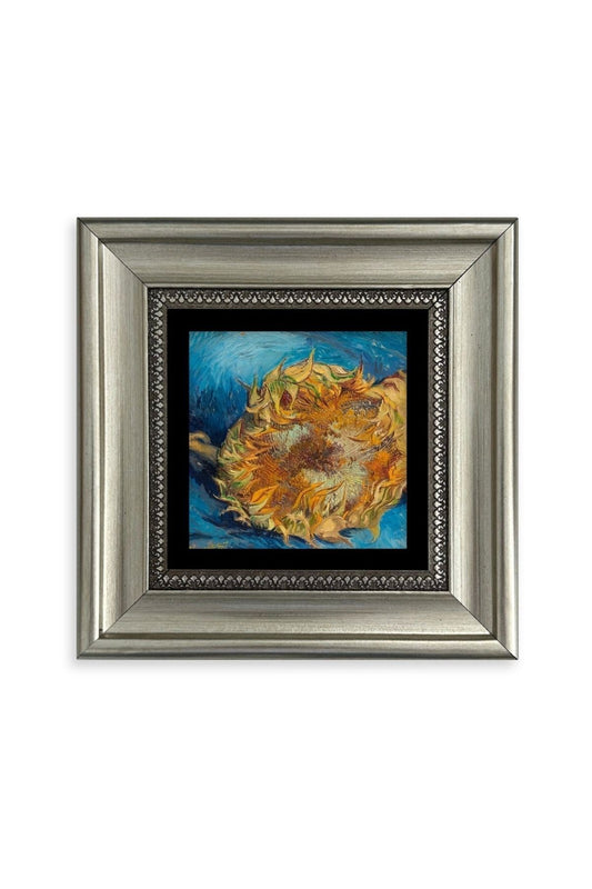 Van Gogh Çerçeveli Taş Tablo 20 cm