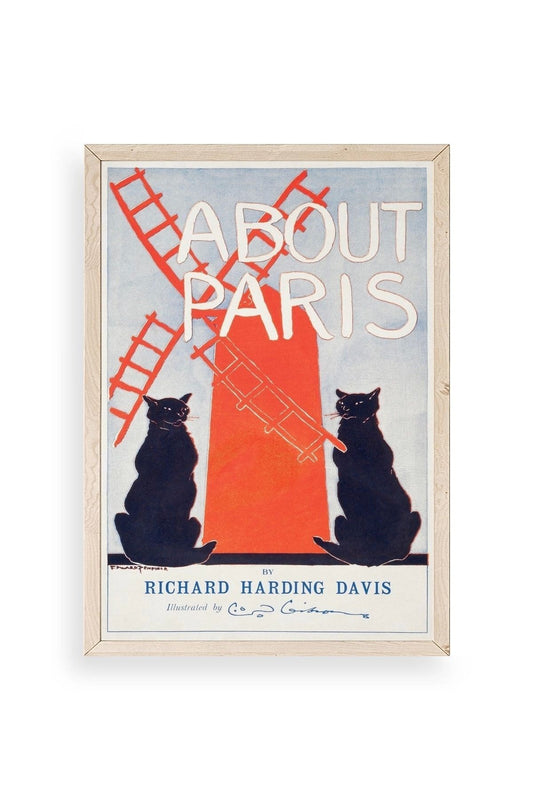 Richard Harding Davis Ahşap Çerçeveli Tablo 30 x 42