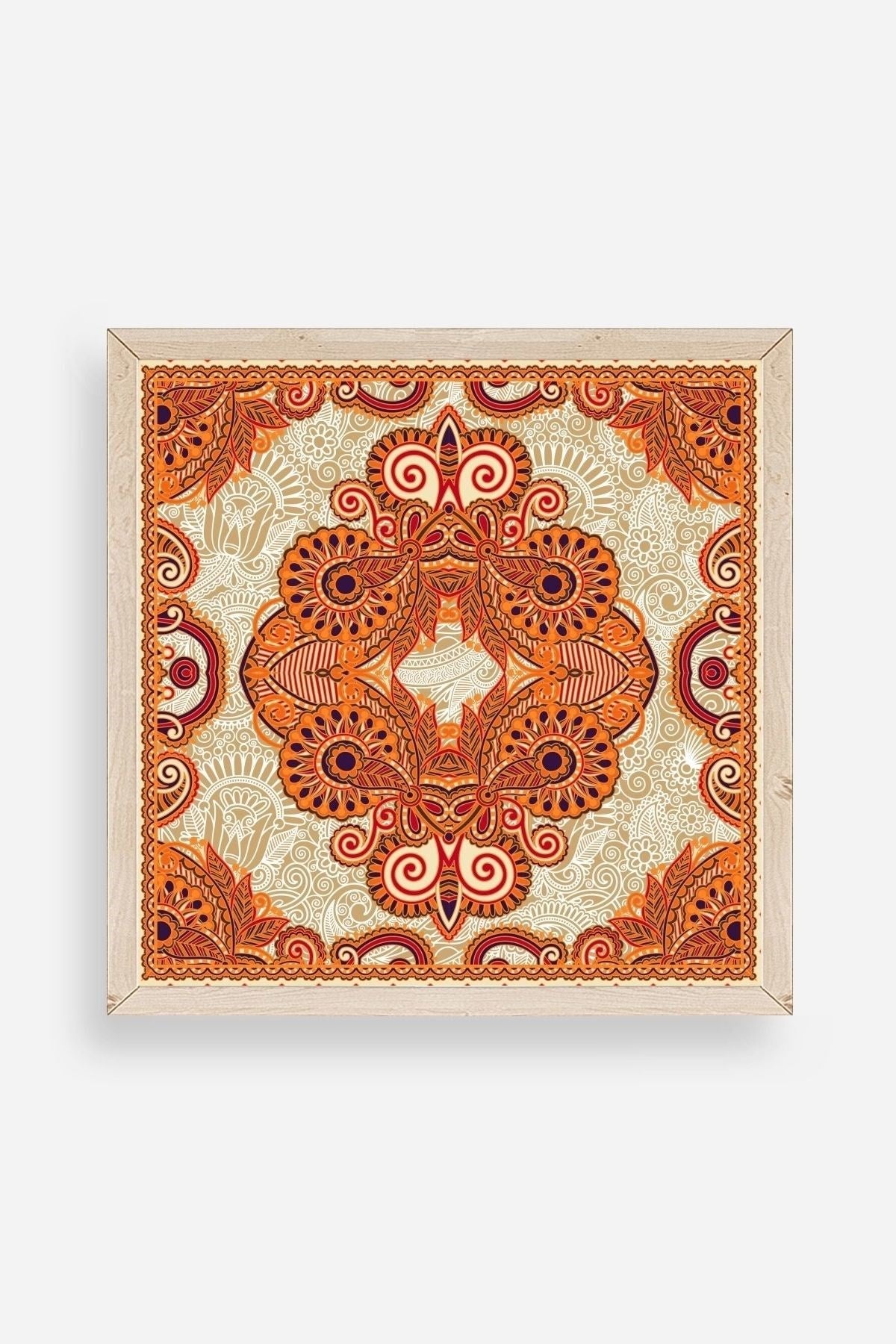Motif Ahşap Çerçeveli Tablo 23 x 23