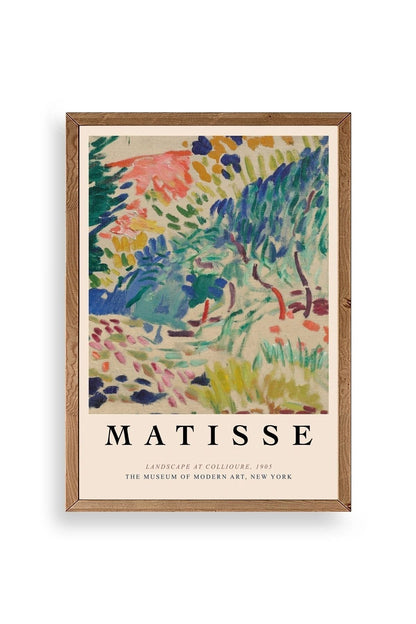 Matisse Ahşap Çerçeveli Tablo 50 x 70