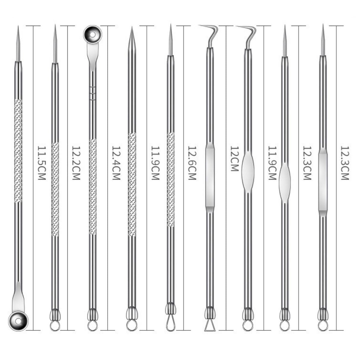 Buffer®11 Parça Siyah Nokta Temizleyici Cilt Bakım Komedon Seti