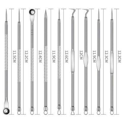 Buffer®11 Parça Siyah Nokta Temizleyici Cilt Bakım Komedon Seti