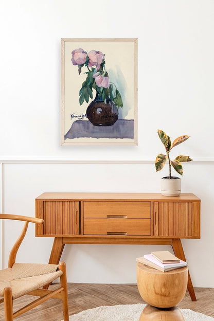 Kövári Ka?marik Ahşap Çerçeveli Tablo 30 x 42