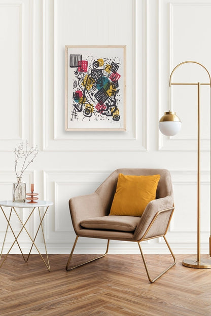 Welten Ahşap Çerçeveli Tablo 17 x 23