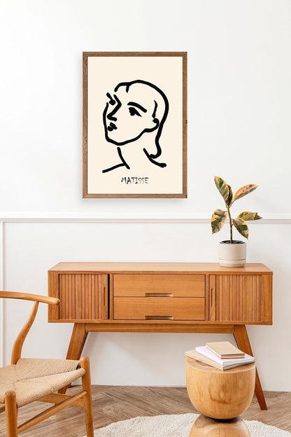 Matisse Ahşap Çerçeveli Tablo 50 x 70