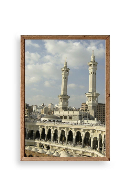 Kabe Camii Ahşap Çerçeveli Tablo 30 x 42