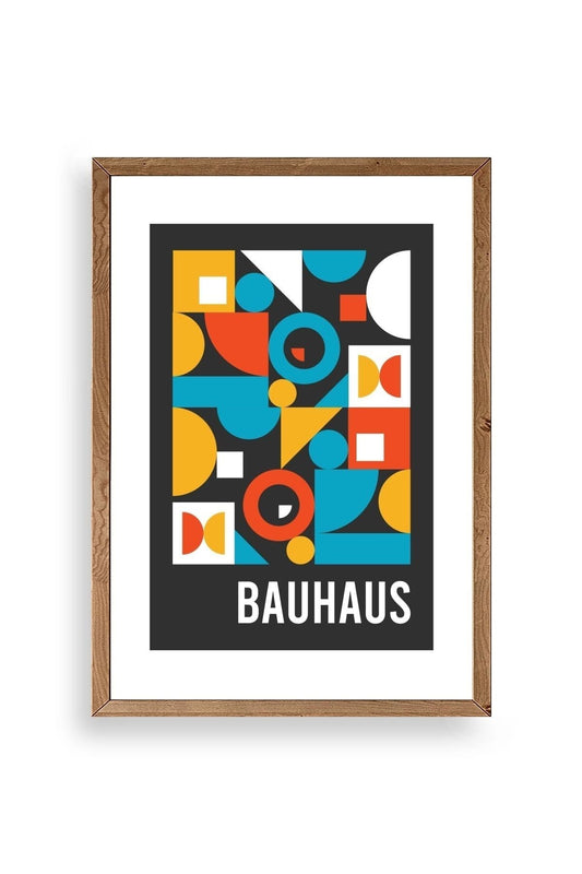 Modern Ahşap Çerçeveli Tablo 30 x 42