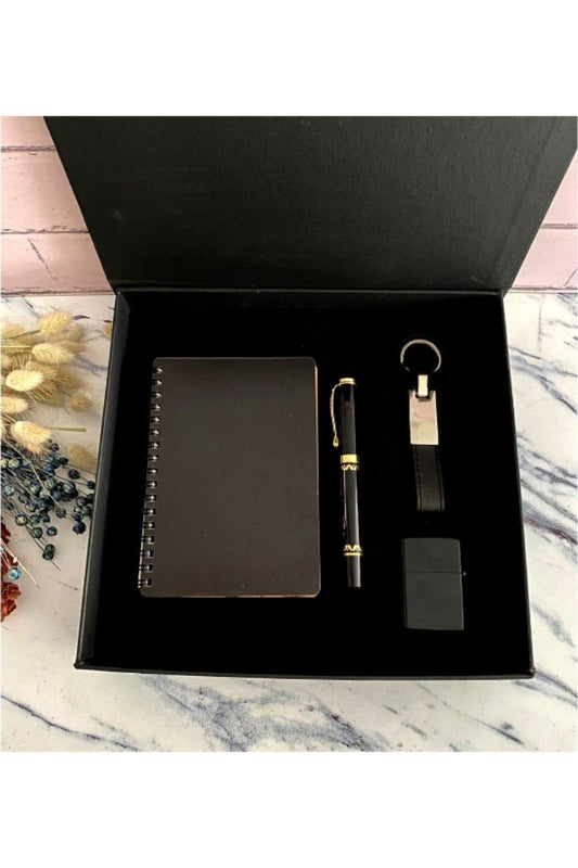 Vip Kalem Anahtarlık Çakmak Vip Set