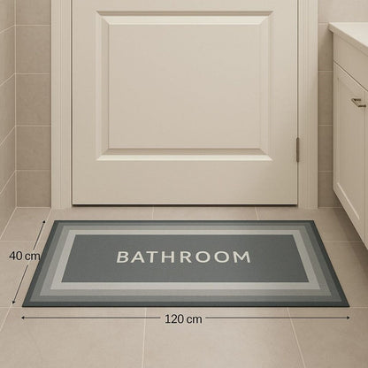 BUFFER® Sihirli Süper Su Emici Kaymaz Tabanlı Uzun Paspas 40*120 cm