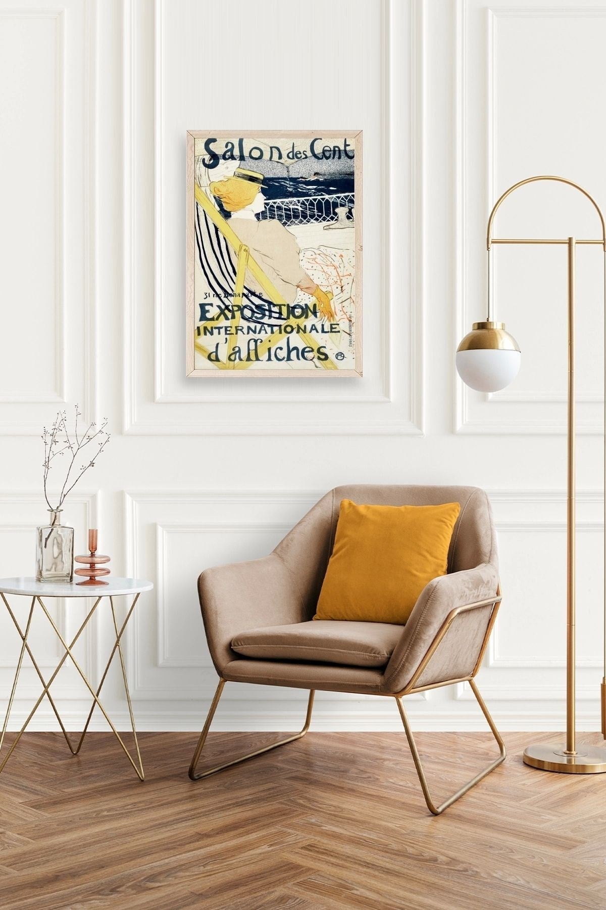 Henri Toulouse-Lautrec Ahşap Çerçeveli Tablo 50 x 70