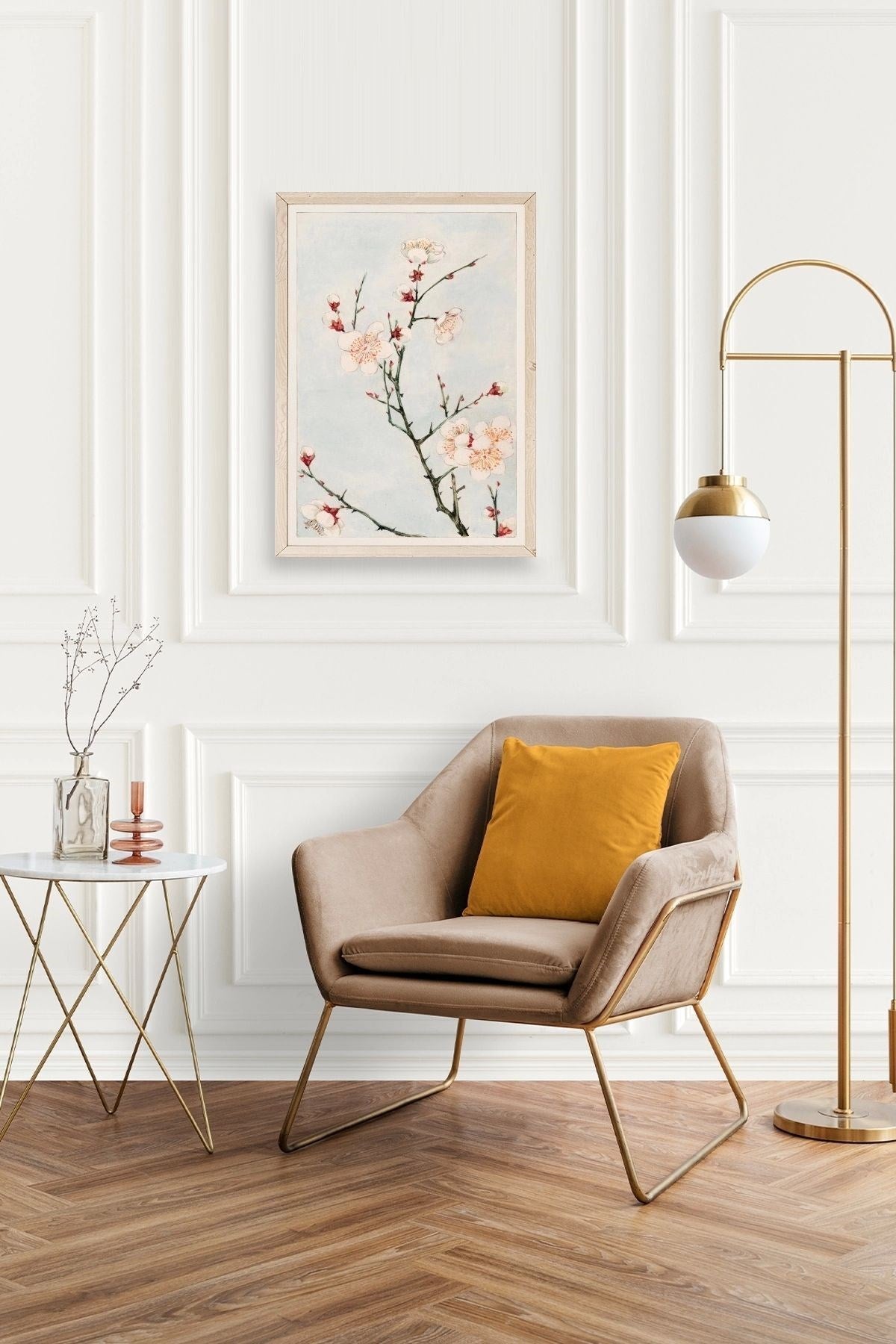 Nisaburo Ito Ahşap Çerçeveli Tablo 17 x 23