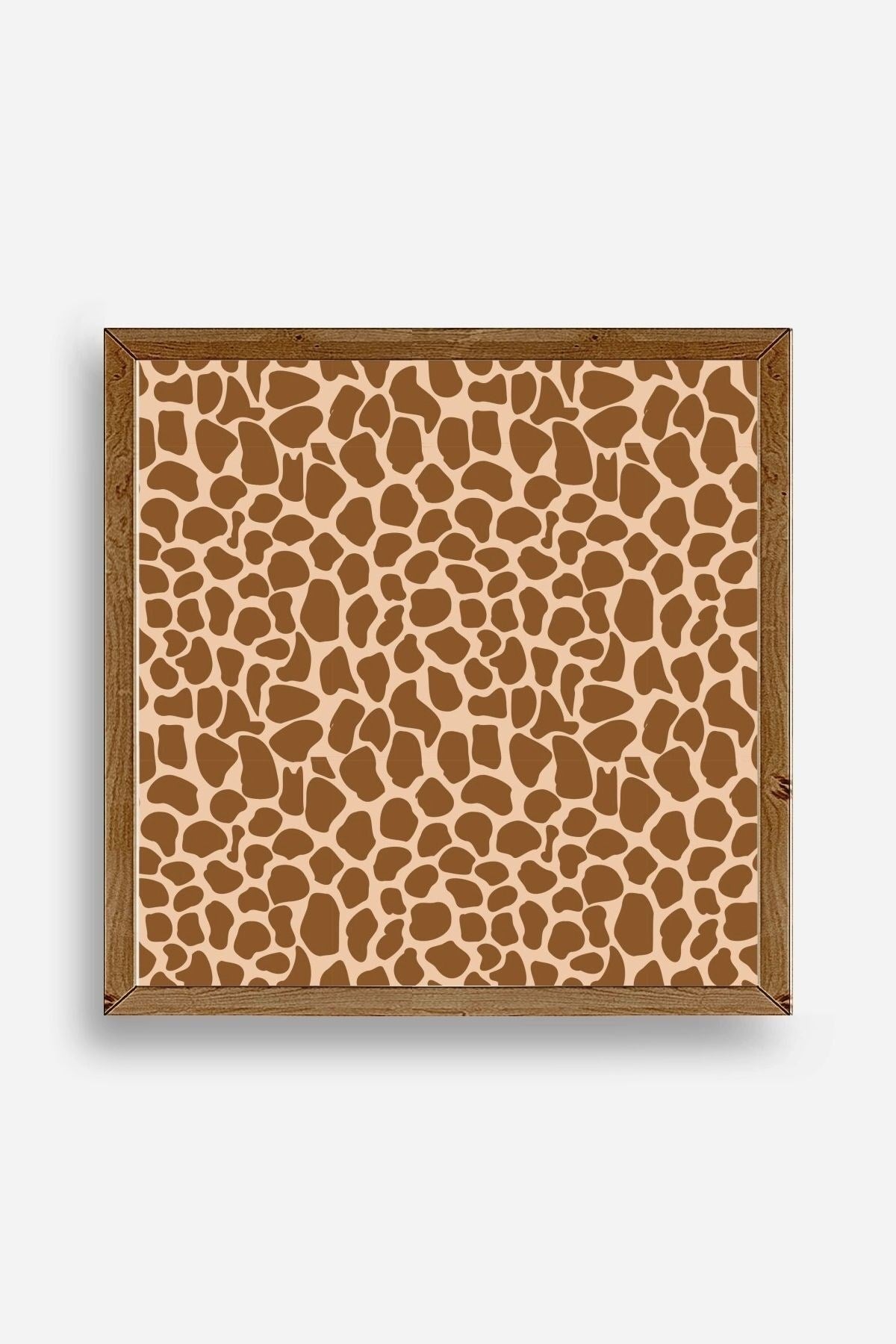 Desen Ahşap Çerçeveli Tablo 23 x 23