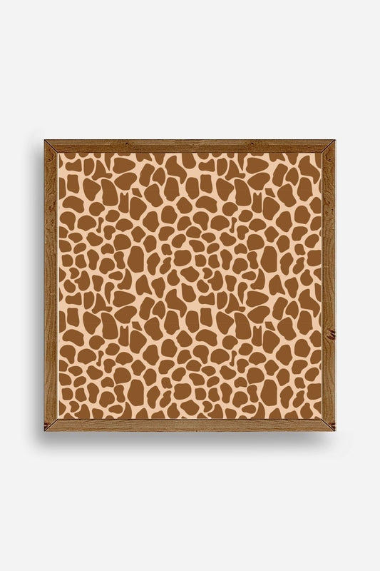 Desen Ahşap Çerçeveli Tablo 23 x 23