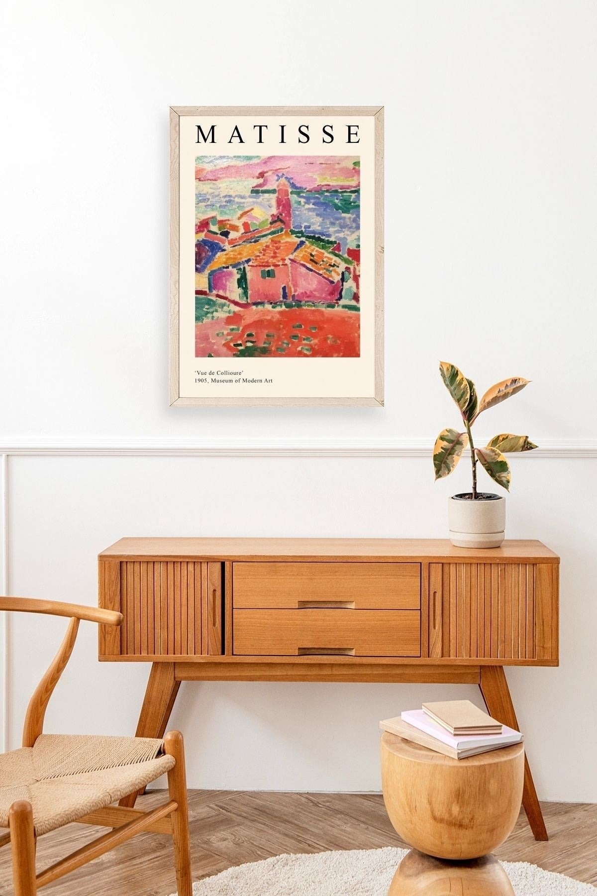 Matisse Ahşap Çerçeveli Tablo 50 x 70