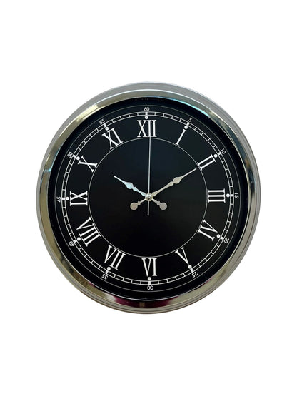 Zentime 40 Cm Krom Şık Duvar Saati