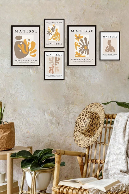 Matisse 5'li Tablo 30 x 40