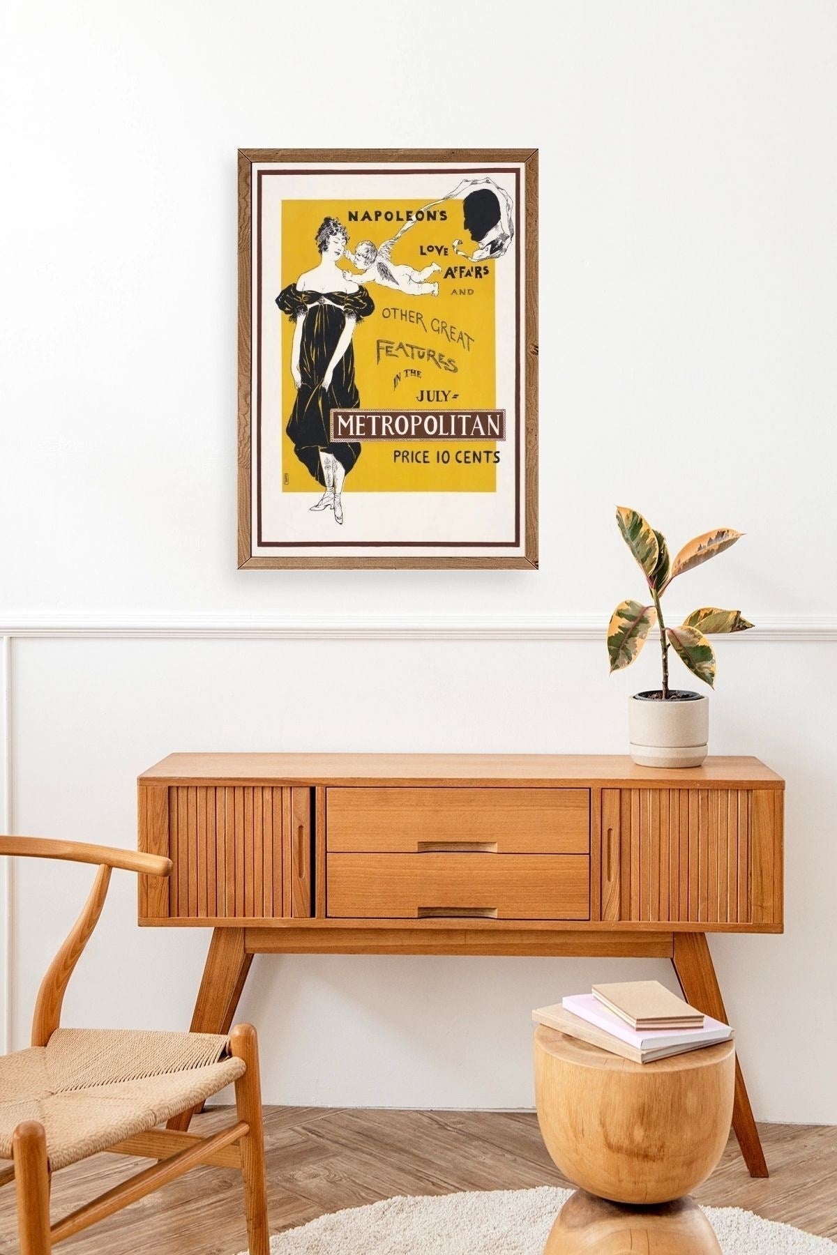 Metropolitan Ahşap Çerçeveli Tablo 23 x 30