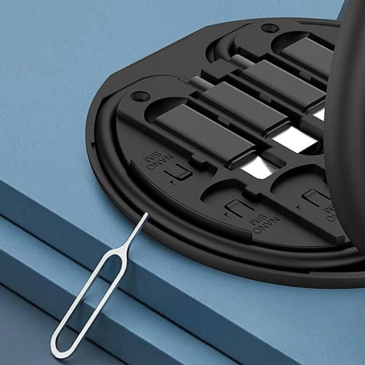 BUFFER® 60w Destekli Kablo Kutusu Seyahat Kablo Seti 5'i 1 arada USB Type-C Şarj Kablosu Seti