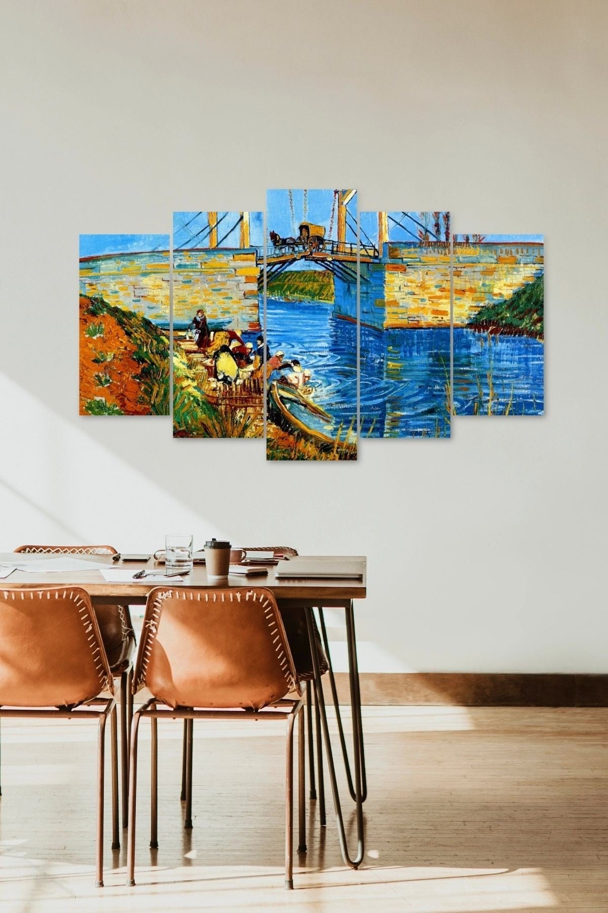 Manzara 5 Parçalı Mdf Tablo 60 x 100