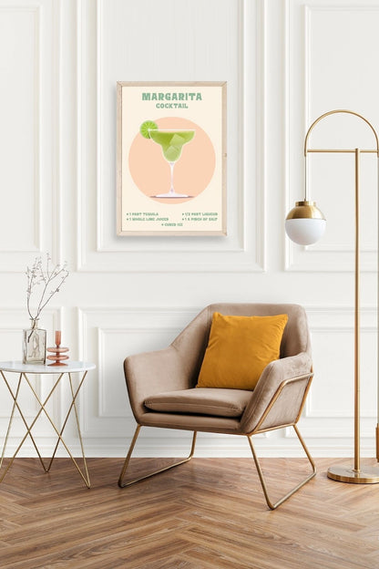 Margarita Ahşap Çerçeveli Tablo 50 x 70