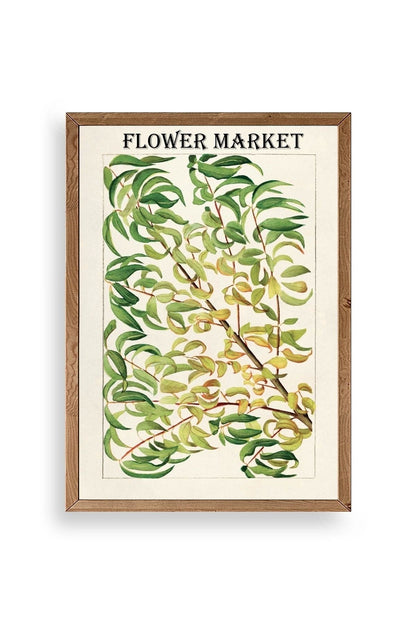 Grancica Breskve Ahşap Çerçeveli Tablo 50 x 70