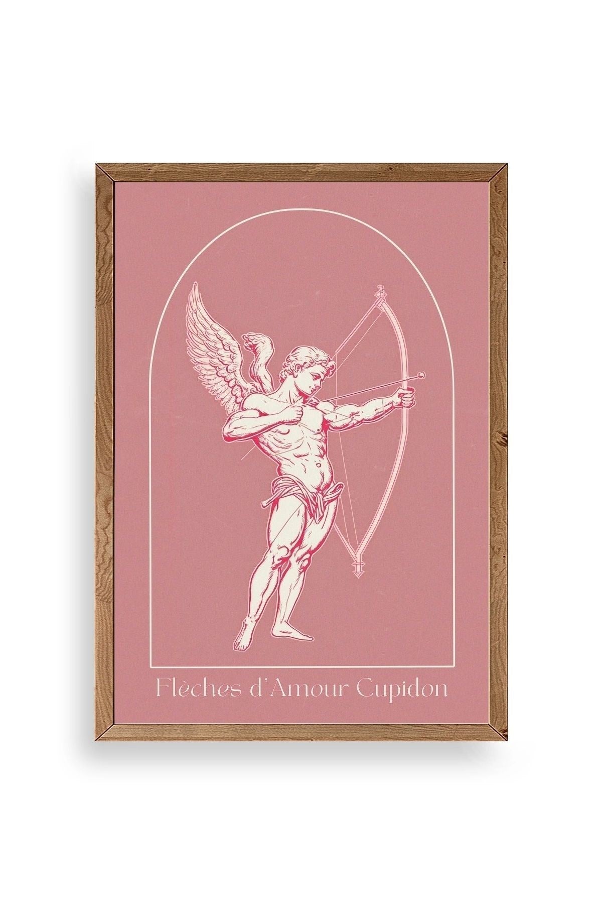 Cupid Ahşap Çerçeveli Tablo 30 x 42