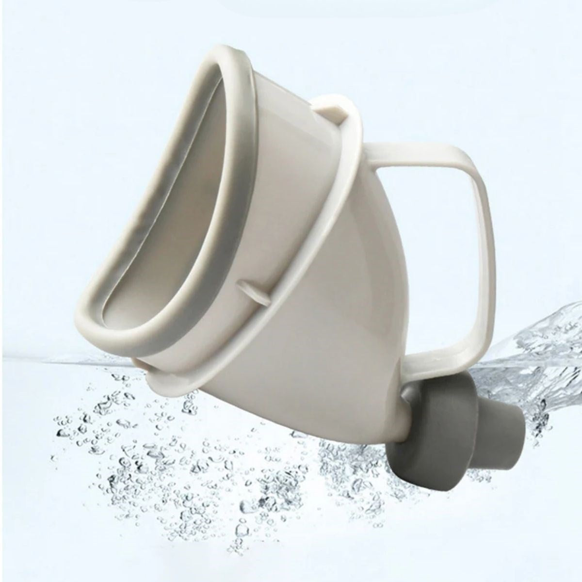 BUFFER® Unisex Taşınabilir Hijjenik Seyahat Tuvalet Aparatı Seyahat Tuvalet Hunisi