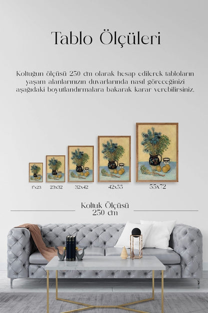 Atelier Ahşap Çerçeveli Tablo 23 x 30