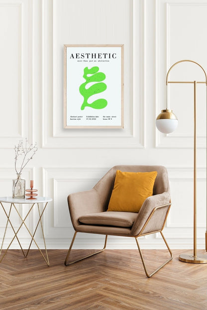 Modern Ahşap Çerçeveli Tablo 30 x 42