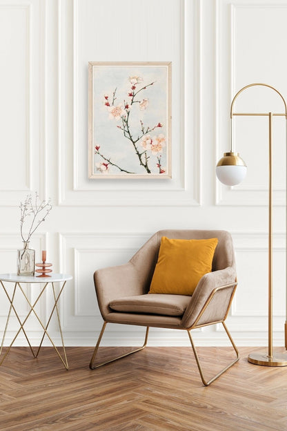 Cherry Blossom Ahşap Çerçeveli Tablo 17 x 23