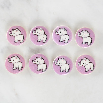 Loren Crafts 8'li Fil Düğme - 1040