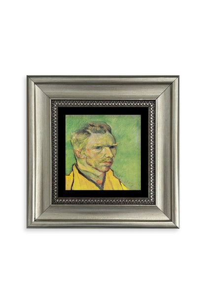 Van Gogh Çerçeveli Taş Tablo 20 cm