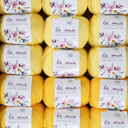 La Mia Mercerized Cotton Kehribar Seti