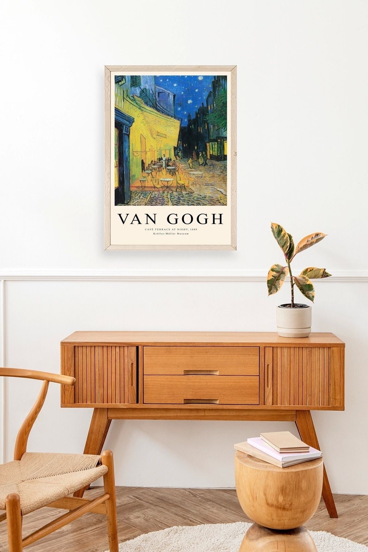 Van Gogh Ahşap Çerçeveli Tablo 17 x 23