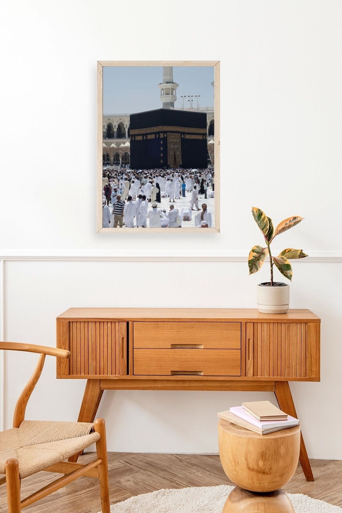 Kabe Ahşap Çerçeveli Tablo 50 x 70