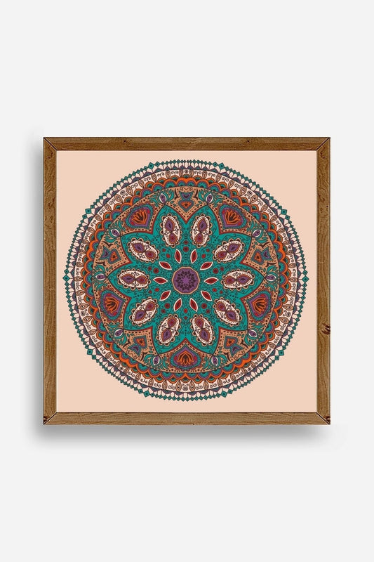 Motif Ahşap Çerçeveli Tablo 50 x 50