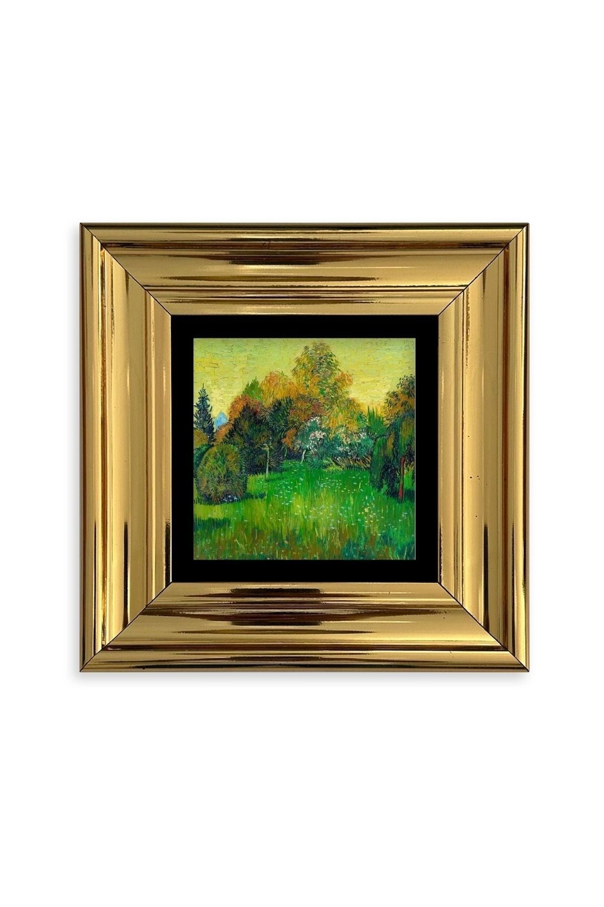 Van Gogh Çerçeveli Taş Tablo 20 cm
