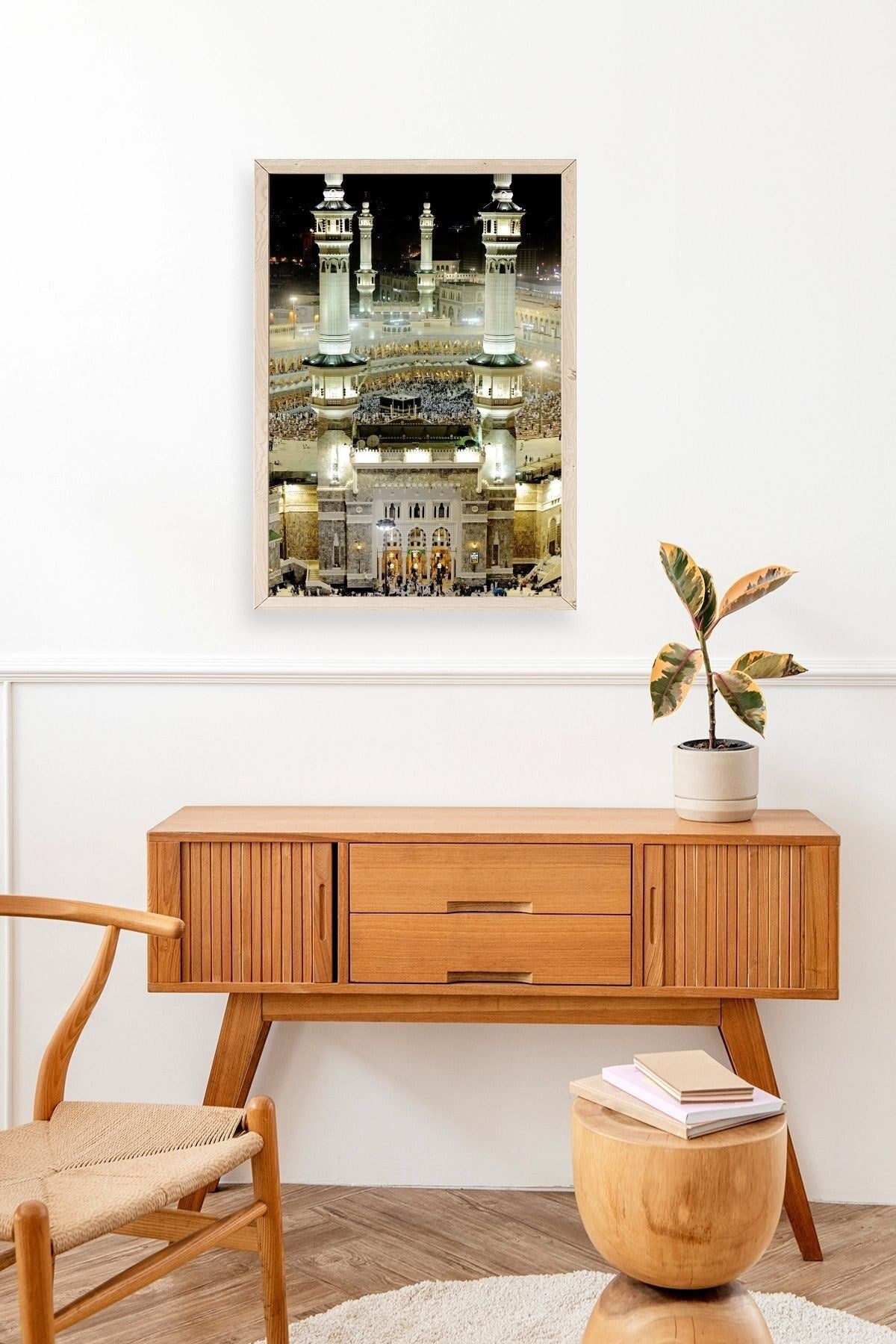 Kabe Ahşap Çerçeveli Tablo 50 x 70