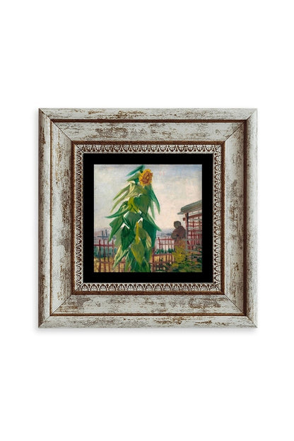 Van Gogh Çerçeveli Taş Tablo 20 cm