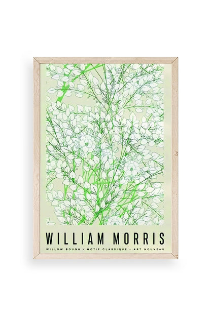 Çiçekler Ahşap Çerçeveli Tablo 30 x 42