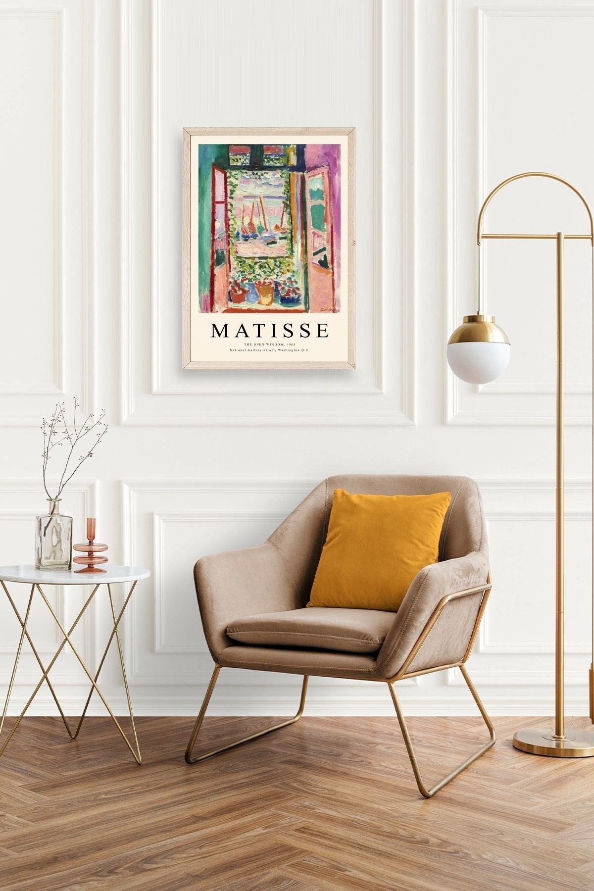 Matisse Ahşap Çerçeveli Tablo 23 x 30