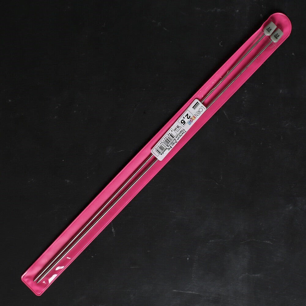 Loren Crafts 2,5 mm 35 cm Titanyum Örgü Şişi